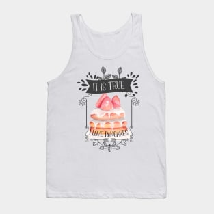 I love pancakes cute design Tank Top